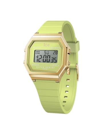 Ice Watch Digitaluhr "Digit Retro" in Grün/ Gold