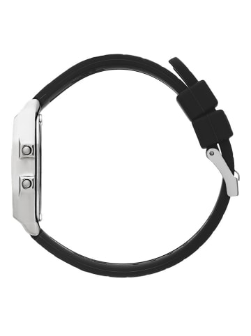 Ice Watch Digitaluhr "Digit Retro" in Schwarz/ Silber