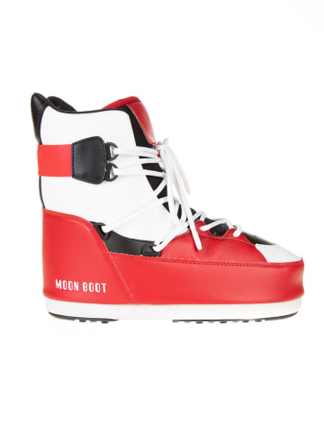 Moon Boot Winterlaarzen wit/rood/zwart