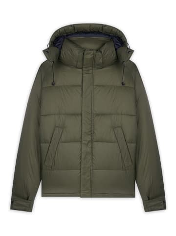 Northwood Doorgestikte jas "Nate" kaki