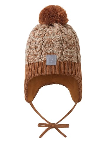 Reima Muts met pompon "Paljakka" lichtbruin