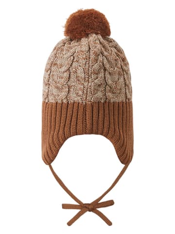 Reima Muts met pompon "Paljakka" lichtbruin