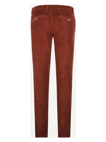 McGregor Cordhose in Rotbraun