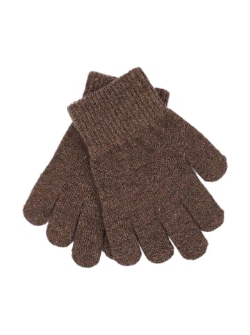 mikk-line 3-delige set: handschoenen lichtbruin/blauw/groen