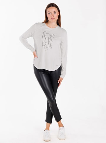 KEY LARGO Longsleeve "Forever" in Weiß