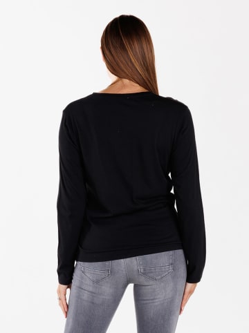 KEY LARGO Longsleeve "Paris" in Schwarz