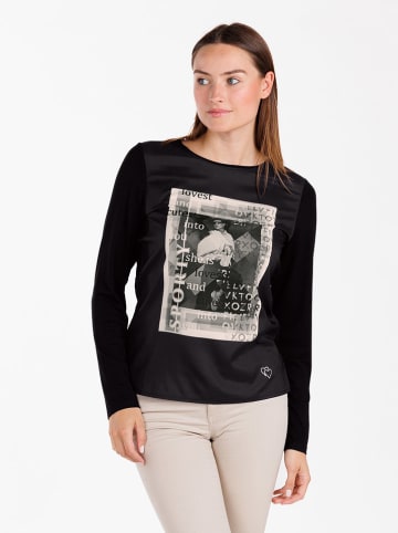 KEY LARGO Longsleeve "Sporty" in Schwarz