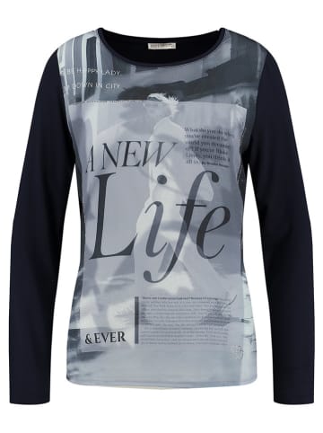 KEY LARGO Longsleeve "City" in Dunkelblau