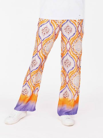 KEY LARGO Broek "Ono" oranje/paars
