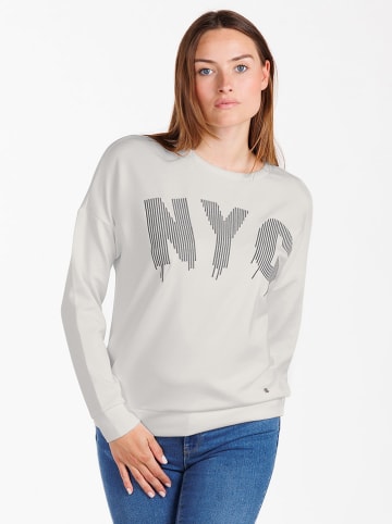 KEY LARGO Sweatshirt "Brooklyn" in Weiß