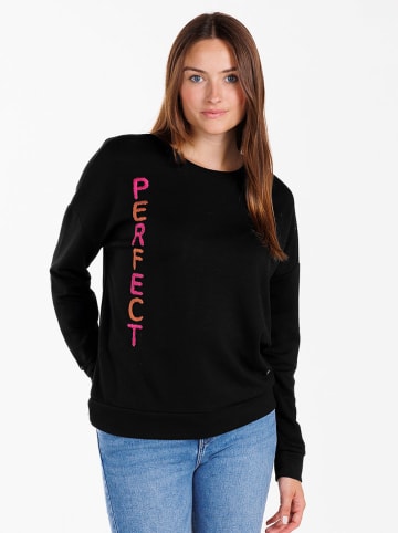 KEY LARGO Sweatshirt "Perfect" in Schwarz