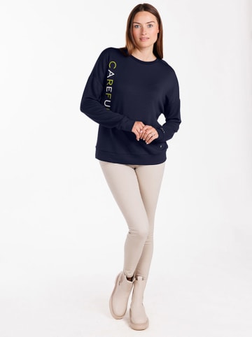 KEY LARGO Sweatshirt "Observe" in Dunkelblau