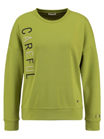 KEY LARGO Sweatshirt "Observe" in Grün