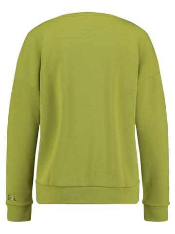 KEY LARGO Sweatshirt "Observe" in Grün