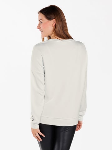 KEY LARGO Sweatshirt "Powerful" in Weiß