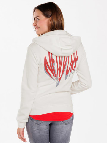 KEY LARGO Sweatjacke "Sweet Apple" in Weiß