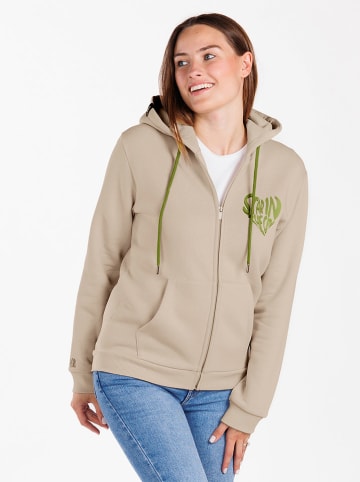 KEY LARGO Sweatjacke "Sweet Apple" in Beige