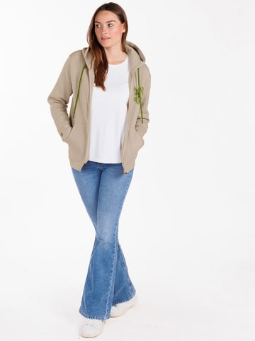KEY LARGO Sweatjacke "Sweet Apple" in Beige