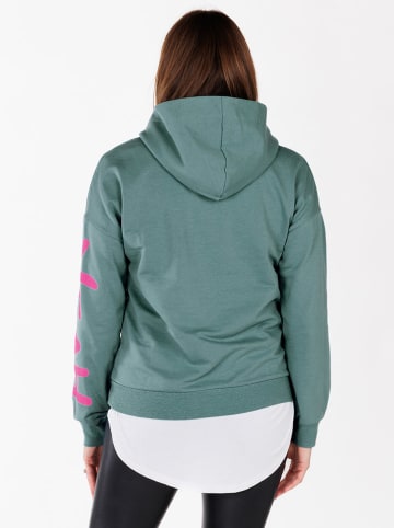 KEY LARGO Hoodie "Yeah" in Grün