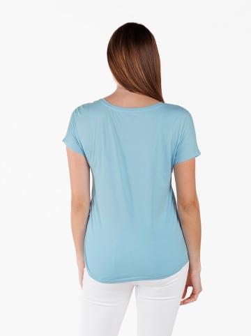 KEY LARGO Shirt "Sunset" in Hellblau