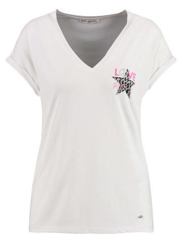 KEY LARGO Shirt "Star" in Weiß