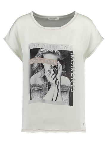 KEY LARGO Shirt "Camera" in Weiß