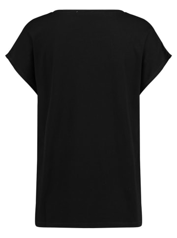 KEY LARGO Shirt "Camera" zwart/wit