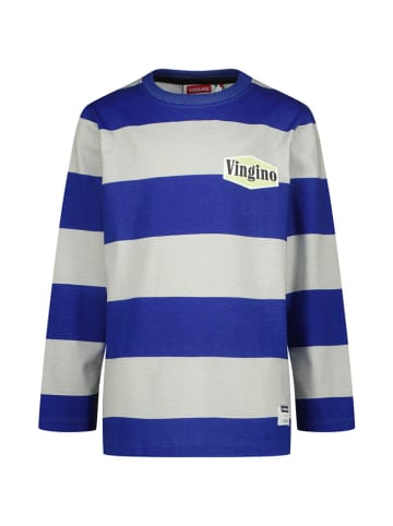 Vingino Longsleeve "300" blauw/grijs