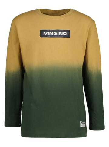 Vingino Longsleeve "300" in Grün/ Sand