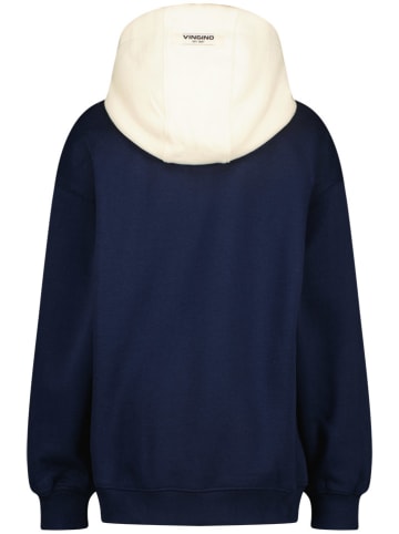 Vingino Hoodie in Dunkelblau/ Creme
