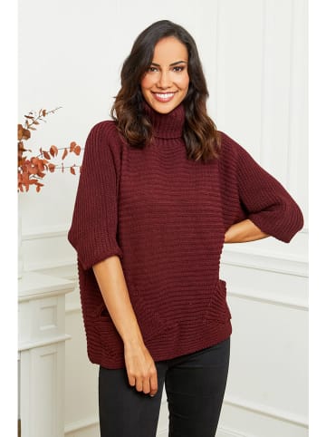 L'armoire de Suzette Rollkragenpullover in Bordeaux