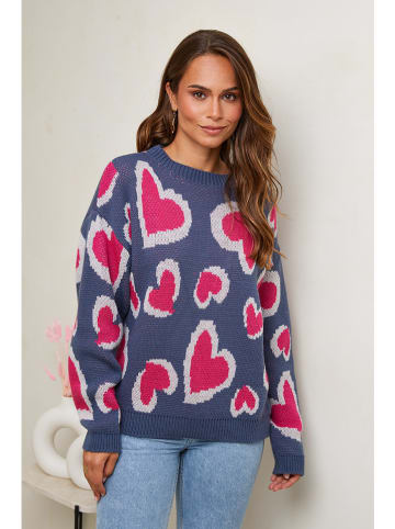 L'armoire de Suzette Pullover in Blau
