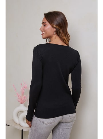 Soft Cashmere Pullover in Schwarz