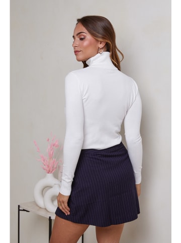 Soft Cashmere Pullover in Weiß