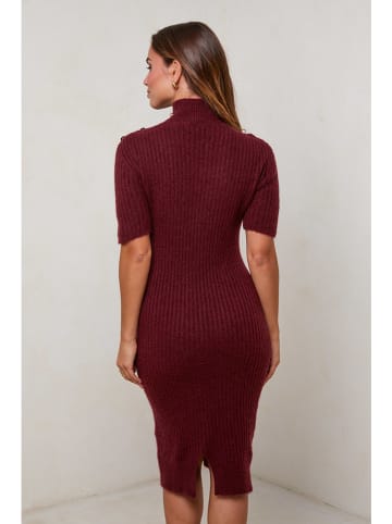 L'armoire de Suzette Strickkleid in Bordeaux
