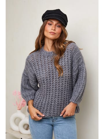 L'armoire de Suzette Pullover in Blau/ Grau