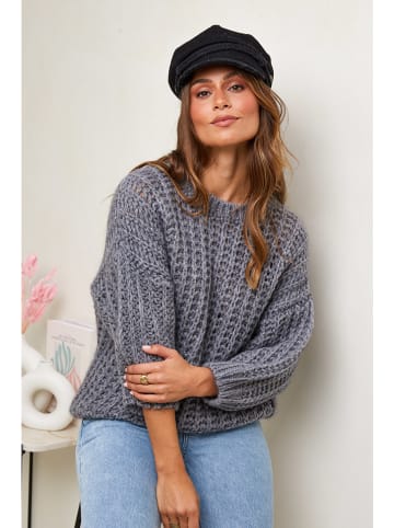 L'armoire de Suzette Pullover in Blau/ Grau