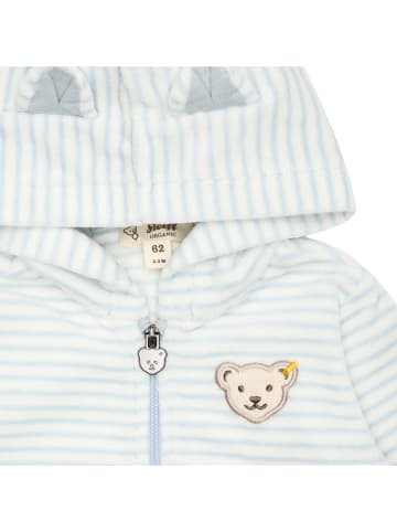 Steiff Sweatjacke in Hellblau