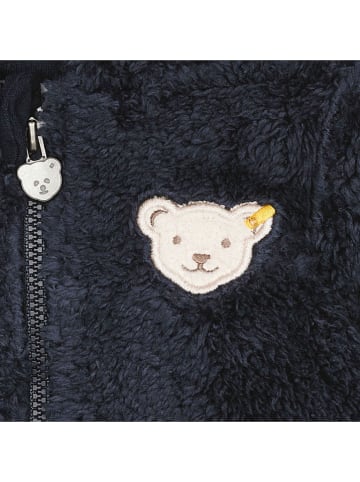 Steiff Fleecejacke in Dunkelblau