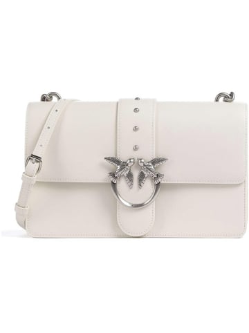 Pinko Leren schoudertas wit - (B)27 x (H)16 x (D)7 cm