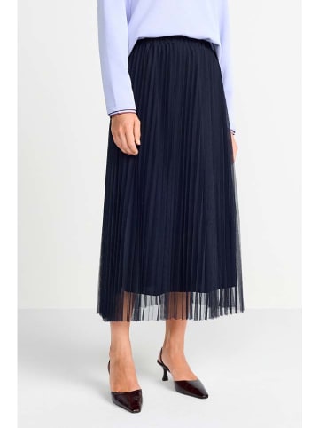 Rich&Royal Plisseerock in Dunkelblau