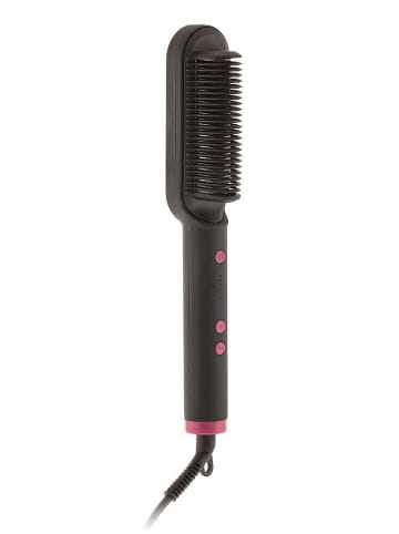 InnovaGoods Glättungsbürste in Schwarz - (L)27 cm