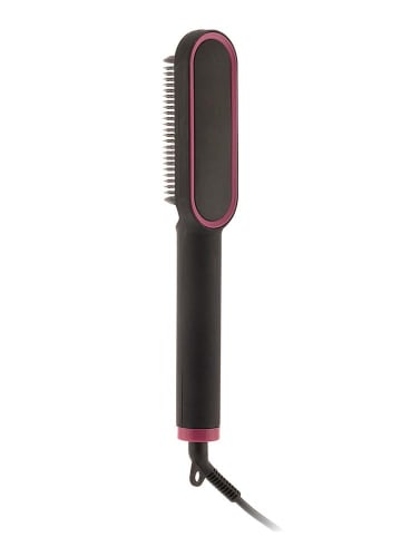 InnovaGoods Glättungsbürste in Schwarz - (L)27 cm