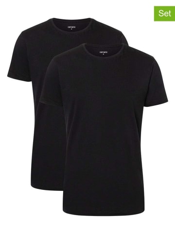 camano 2-delige set: shirts zwart