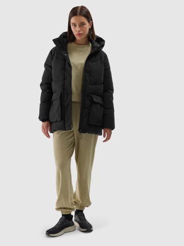 4F Steppjacke in Schwarz