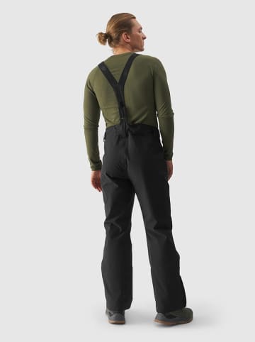 4F Ski-/snowboardbroek donkergrijs/blauw