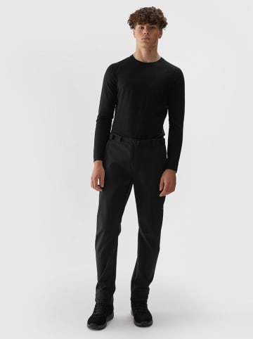 4F Softshellbroek zwart