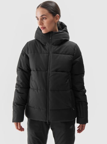4F Ski-/ Snowboardjacke in Schwarz