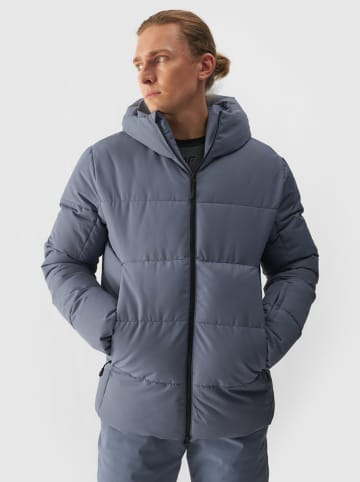 4F Ski-/snowboardjas grijs/blauw