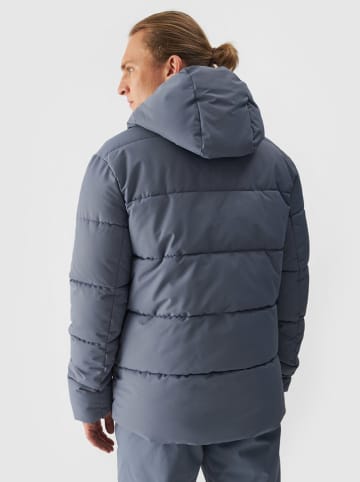4F Ski-/snowboardjas grijs/blauw